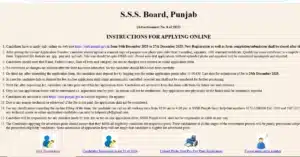 PSSSB Group D Recruitment 2026: आवेदन तिथि, 406 पद
